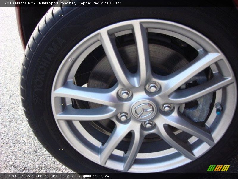Copper Red Mica / Black 2010 Mazda MX-5 Miata Sport Roadster