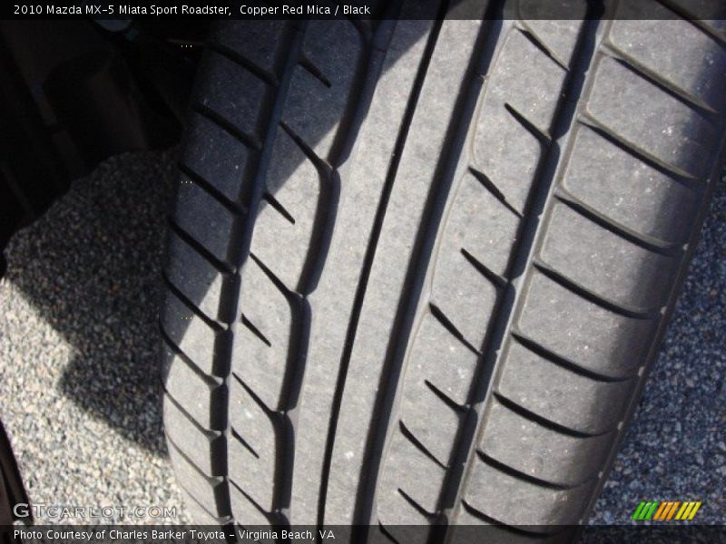 Copper Red Mica / Black 2010 Mazda MX-5 Miata Sport Roadster