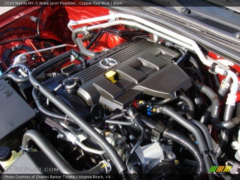 Copper Red Mica / Black 2010 Mazda MX-5 Miata Sport Roadster