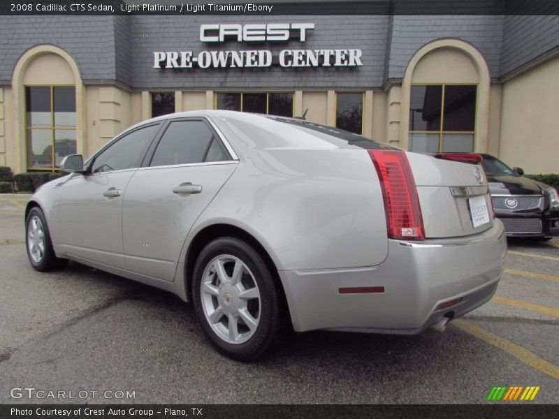 Light Platinum / Light Titanium/Ebony 2008 Cadillac CTS Sedan