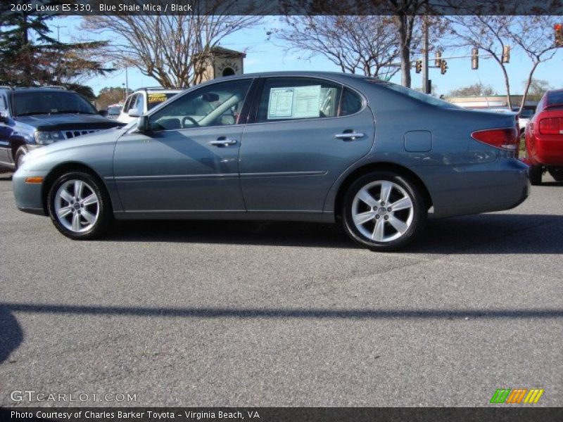 Blue Shale Mica / Black 2005 Lexus ES 330