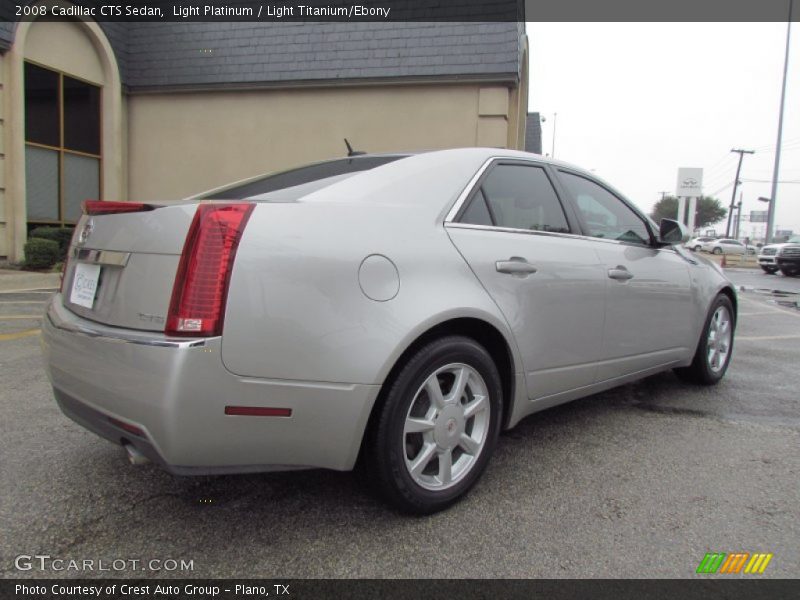 Light Platinum / Light Titanium/Ebony 2008 Cadillac CTS Sedan