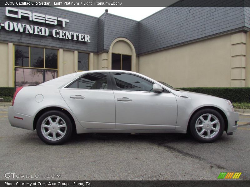 Light Platinum / Light Titanium/Ebony 2008 Cadillac CTS Sedan