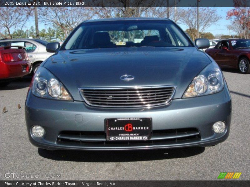 Blue Shale Mica / Black 2005 Lexus ES 330