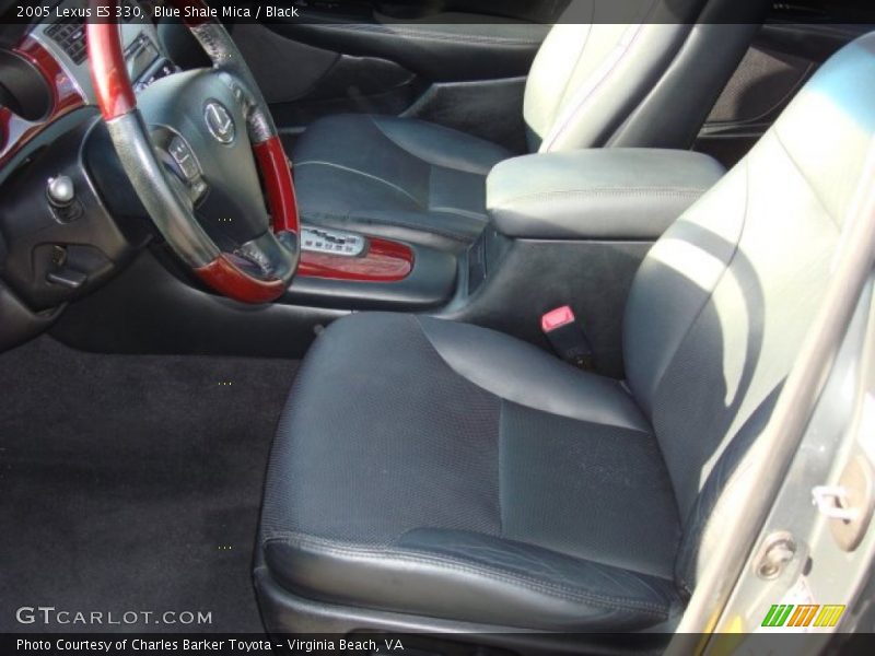 Blue Shale Mica / Black 2005 Lexus ES 330