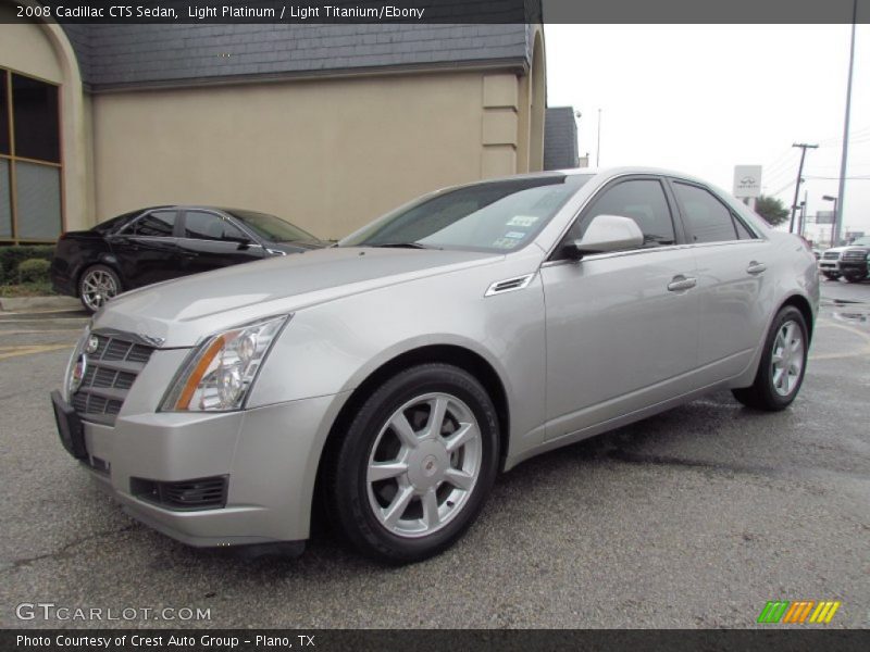 Light Platinum / Light Titanium/Ebony 2008 Cadillac CTS Sedan
