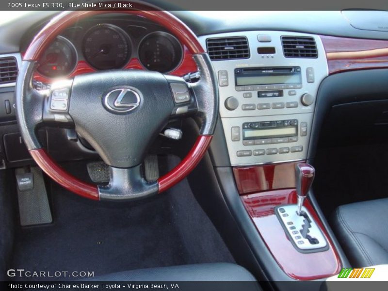 Blue Shale Mica / Black 2005 Lexus ES 330