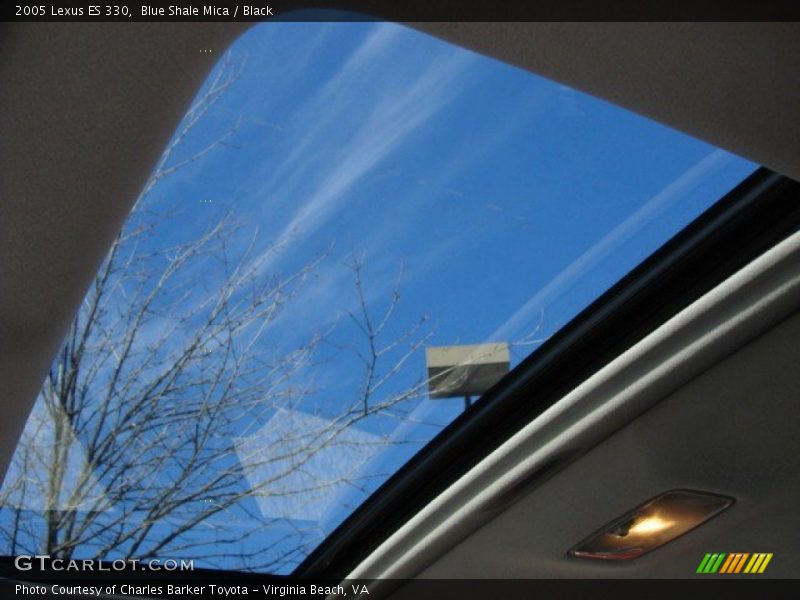 Blue Shale Mica / Black 2005 Lexus ES 330