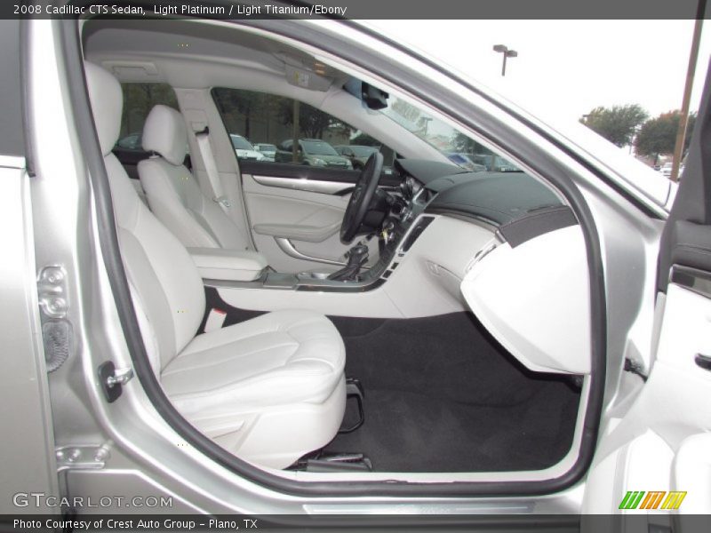 Light Platinum / Light Titanium/Ebony 2008 Cadillac CTS Sedan