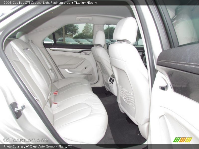 Light Platinum / Light Titanium/Ebony 2008 Cadillac CTS Sedan
