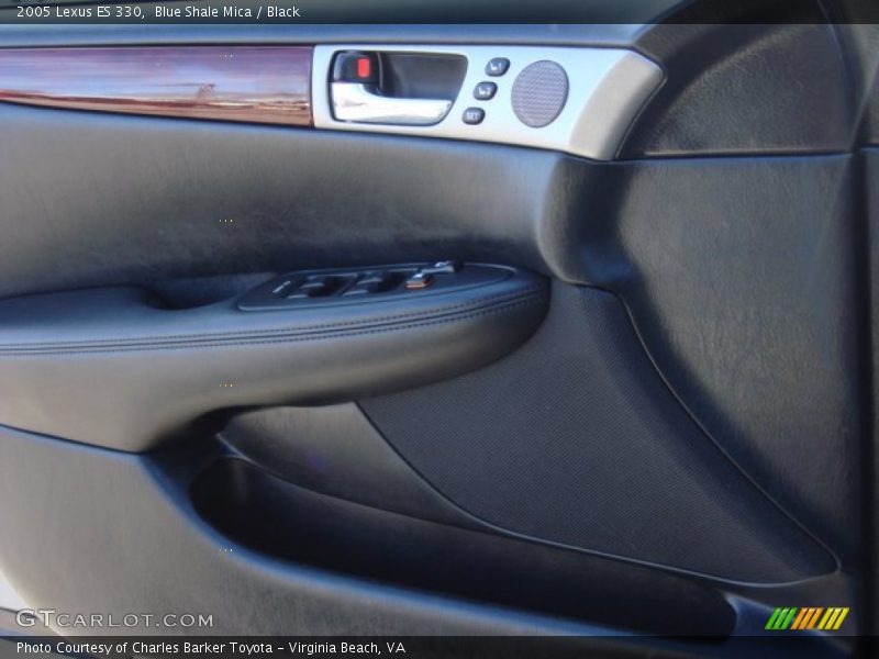 Blue Shale Mica / Black 2005 Lexus ES 330