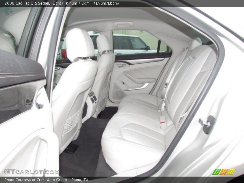 Light Platinum / Light Titanium/Ebony 2008 Cadillac CTS Sedan