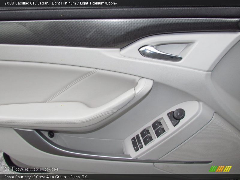 Light Platinum / Light Titanium/Ebony 2008 Cadillac CTS Sedan