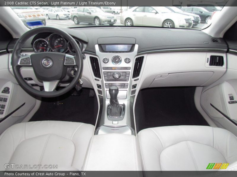 Light Platinum / Light Titanium/Ebony 2008 Cadillac CTS Sedan