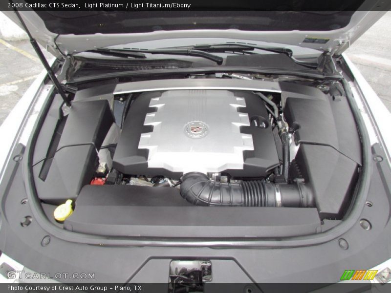 Light Platinum / Light Titanium/Ebony 2008 Cadillac CTS Sedan