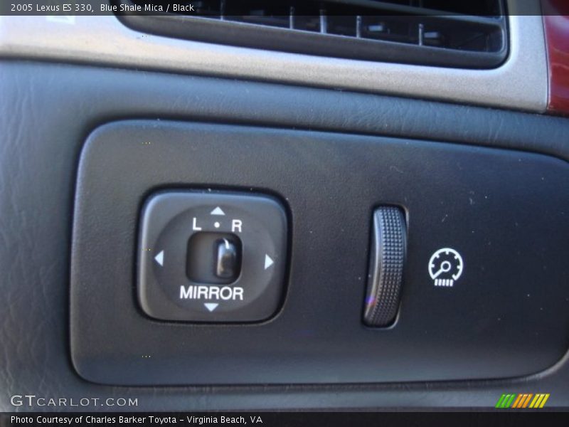 Blue Shale Mica / Black 2005 Lexus ES 330