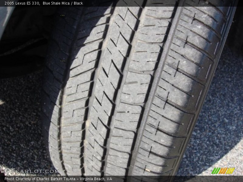 Blue Shale Mica / Black 2005 Lexus ES 330