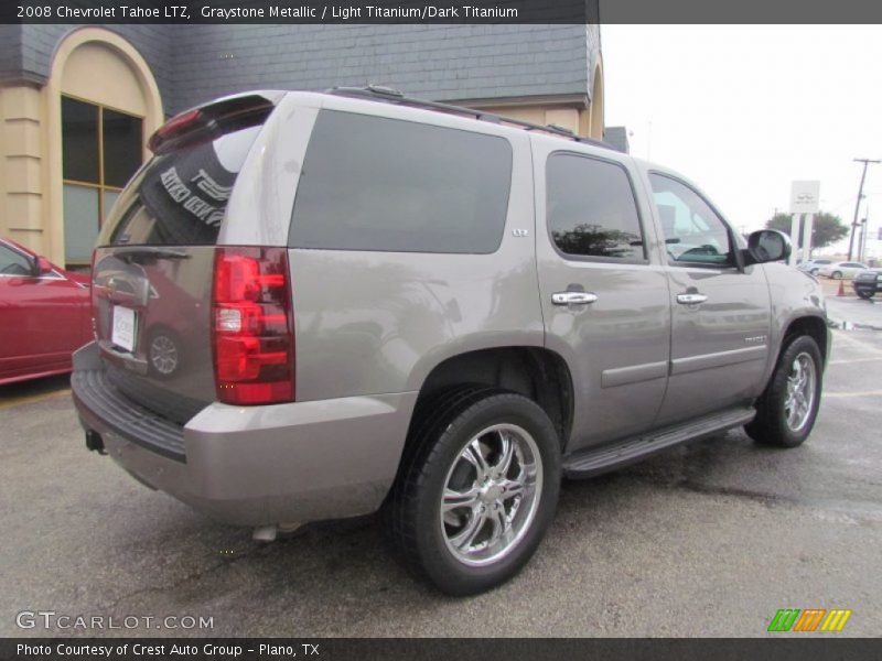Graystone Metallic / Light Titanium/Dark Titanium 2008 Chevrolet Tahoe LTZ