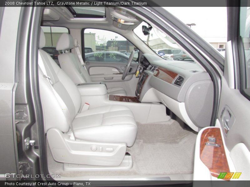 Graystone Metallic / Light Titanium/Dark Titanium 2008 Chevrolet Tahoe LTZ