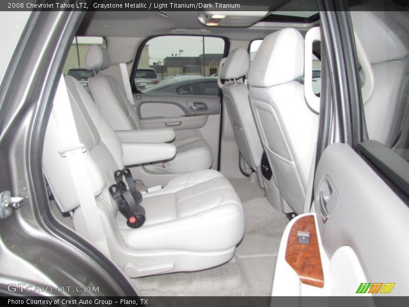 Graystone Metallic / Light Titanium/Dark Titanium 2008 Chevrolet Tahoe LTZ