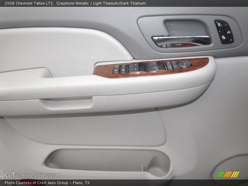 Graystone Metallic / Light Titanium/Dark Titanium 2008 Chevrolet Tahoe LTZ
