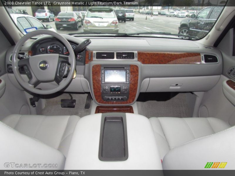 Graystone Metallic / Light Titanium/Dark Titanium 2008 Chevrolet Tahoe LTZ
