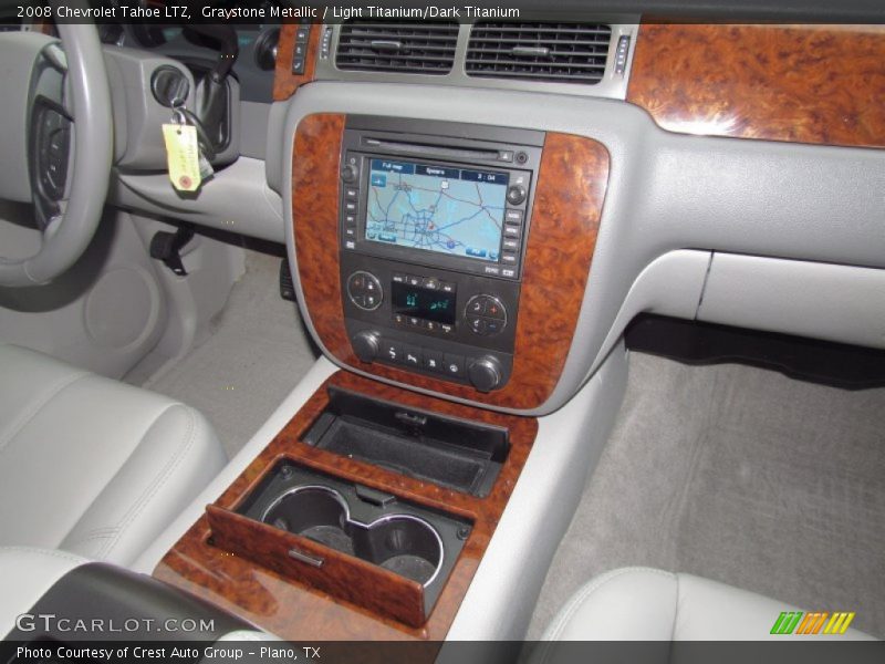 Graystone Metallic / Light Titanium/Dark Titanium 2008 Chevrolet Tahoe LTZ