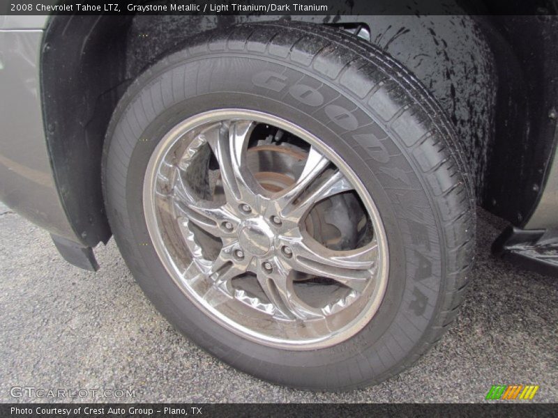 Graystone Metallic / Light Titanium/Dark Titanium 2008 Chevrolet Tahoe LTZ