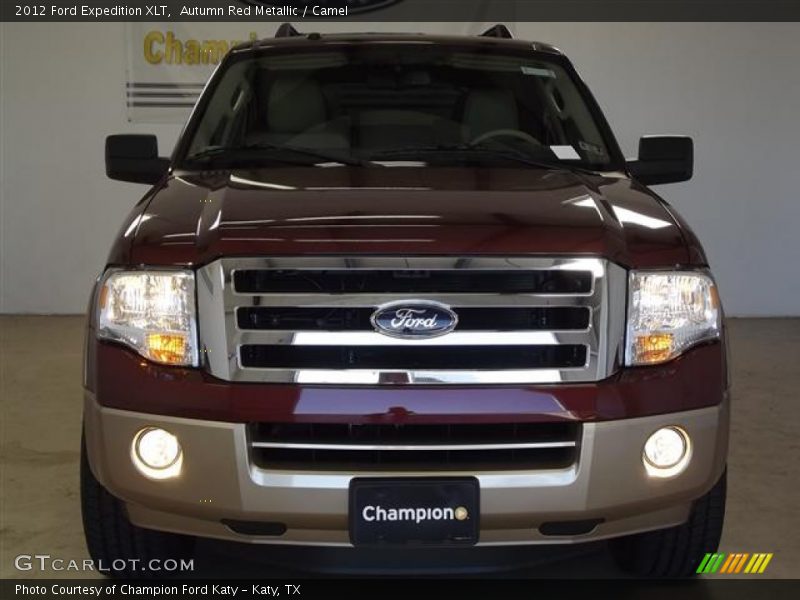 Autumn Red Metallic / Camel 2012 Ford Expedition XLT