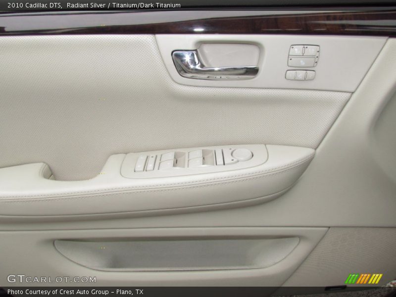 Radiant Silver / Titanium/Dark Titanium 2010 Cadillac DTS