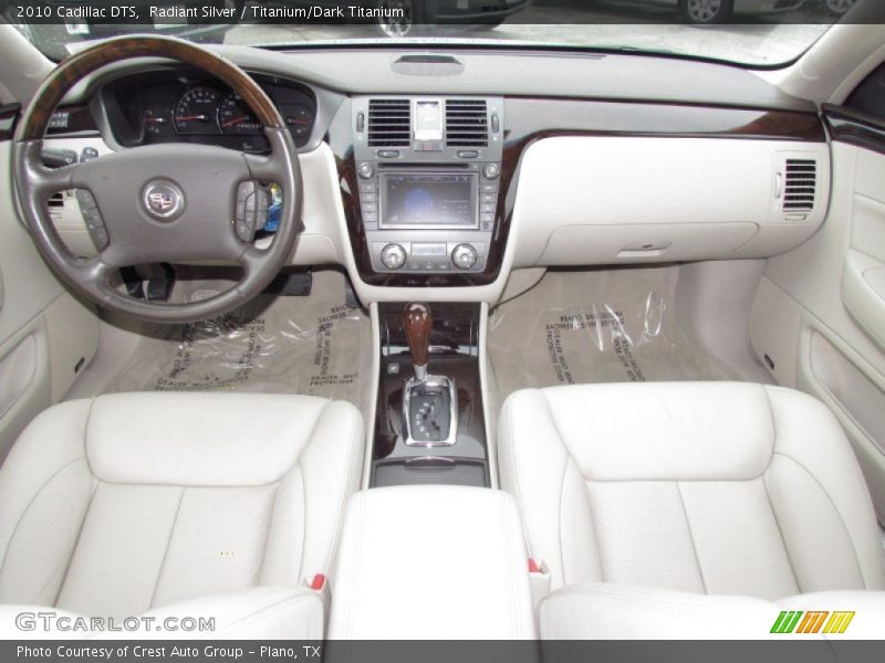 Radiant Silver / Titanium/Dark Titanium 2010 Cadillac DTS