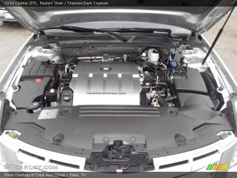 Radiant Silver / Titanium/Dark Titanium 2010 Cadillac DTS
