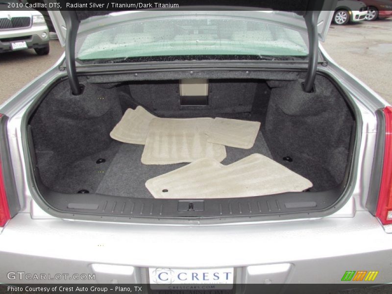 Radiant Silver / Titanium/Dark Titanium 2010 Cadillac DTS