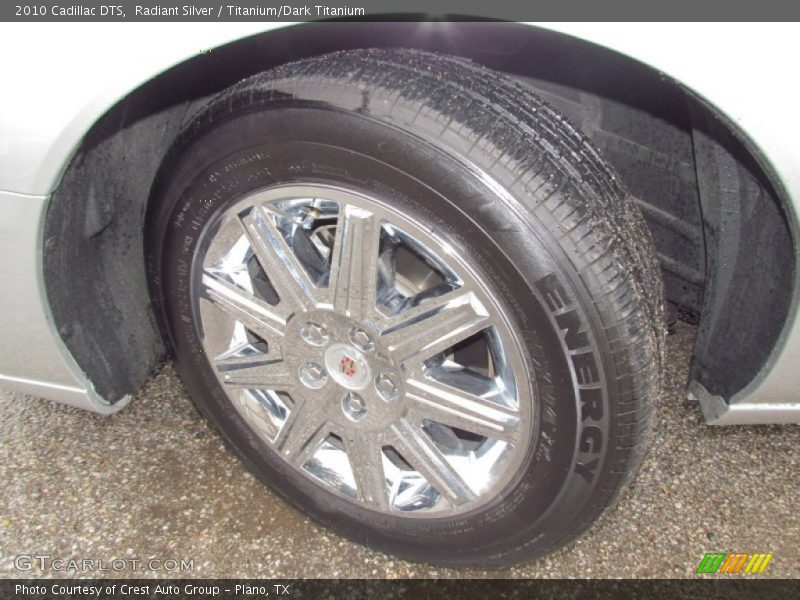 Radiant Silver / Titanium/Dark Titanium 2010 Cadillac DTS