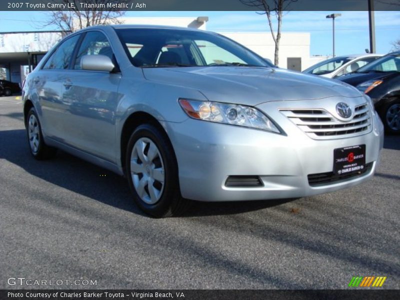 Titanium Metallic / Ash 2007 Toyota Camry LE