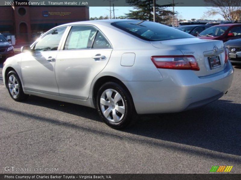 Titanium Metallic / Ash 2007 Toyota Camry LE