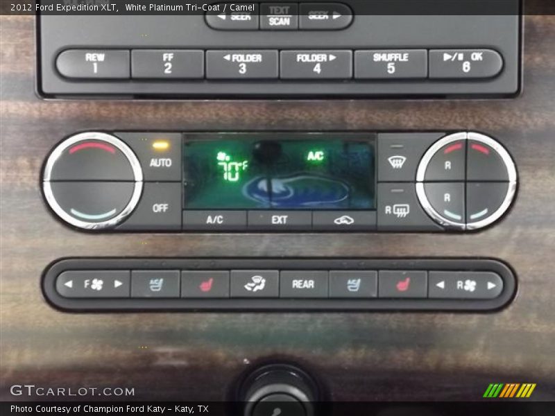 Controls of 2012 Expedition XLT