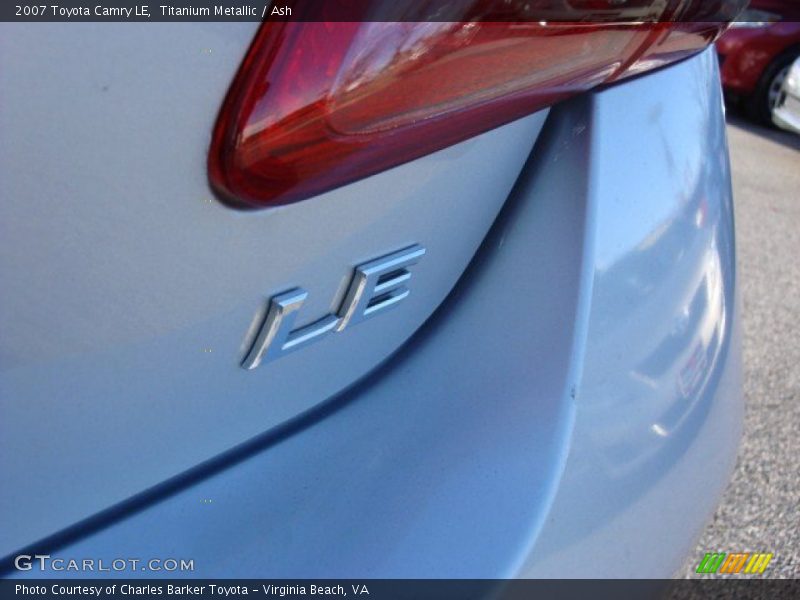 Titanium Metallic / Ash 2007 Toyota Camry LE
