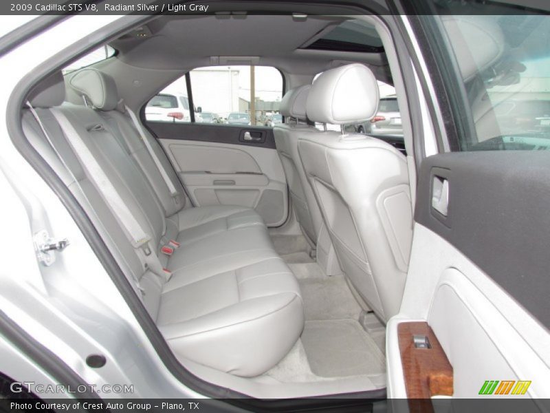 Radiant Silver / Light Gray 2009 Cadillac STS V8