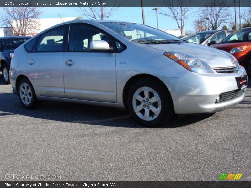 Classic Silver Metallic / Gray 2008 Toyota Prius Hybrid