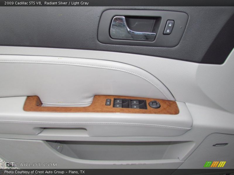 Radiant Silver / Light Gray 2009 Cadillac STS V8