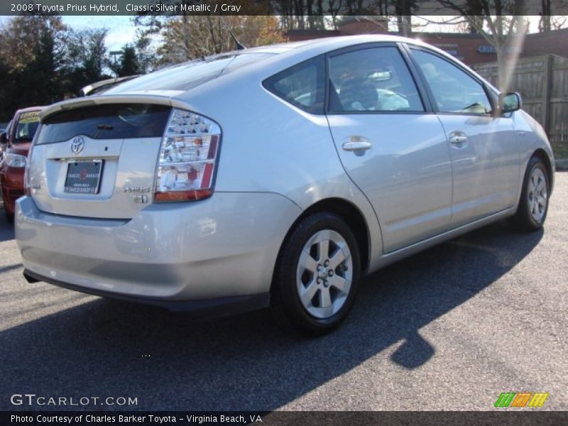 Classic Silver Metallic / Gray 2008 Toyota Prius Hybrid