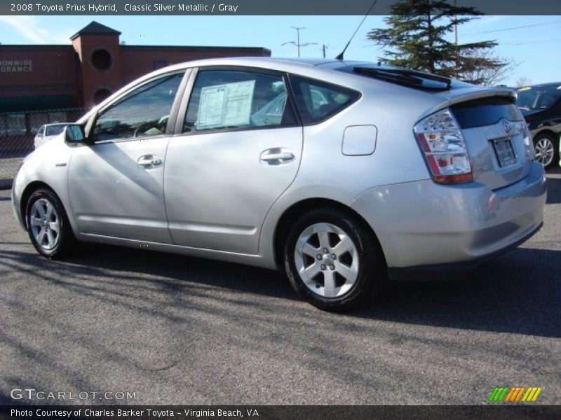 Classic Silver Metallic / Gray 2008 Toyota Prius Hybrid