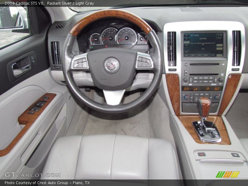 Radiant Silver / Light Gray 2009 Cadillac STS V8