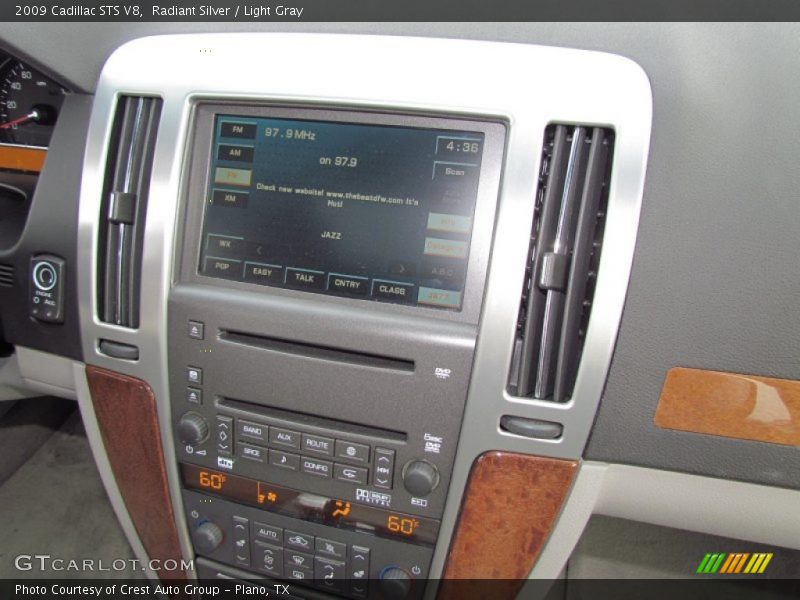 Radiant Silver / Light Gray 2009 Cadillac STS V8