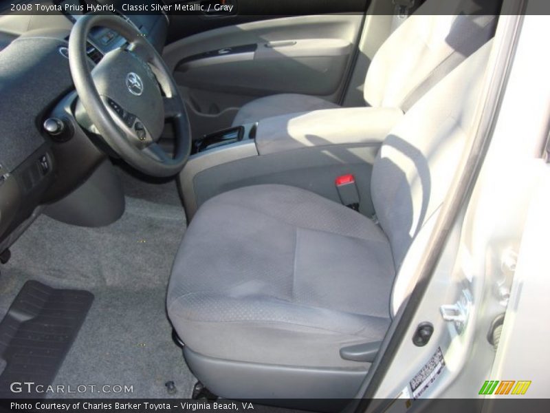Classic Silver Metallic / Gray 2008 Toyota Prius Hybrid