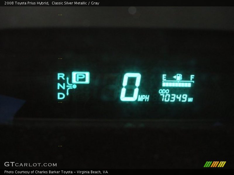 Classic Silver Metallic / Gray 2008 Toyota Prius Hybrid