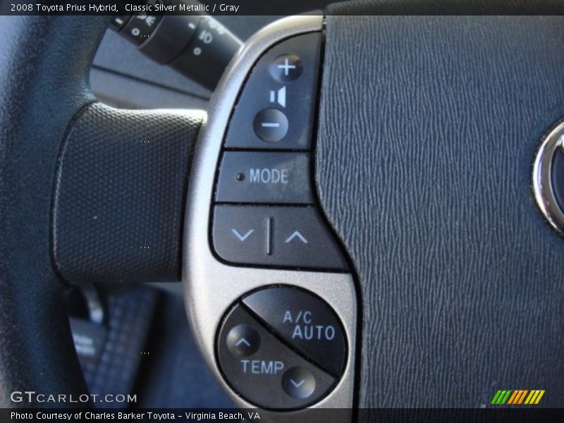 Classic Silver Metallic / Gray 2008 Toyota Prius Hybrid