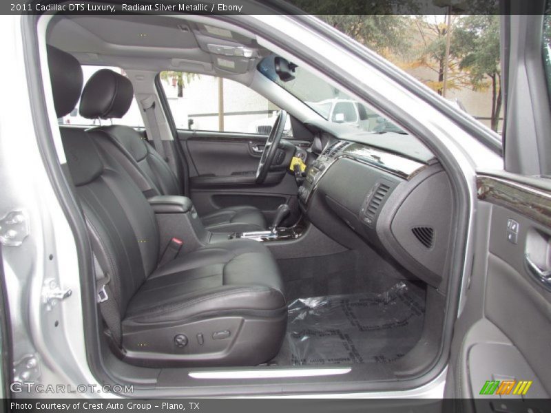 Radiant Silver Metallic / Ebony 2011 Cadillac DTS Luxury