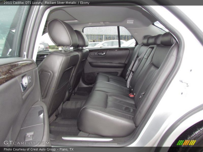 Radiant Silver Metallic / Ebony 2011 Cadillac DTS Luxury